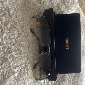 Versace Gradient Sunglasses with Black Case